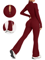 Directement de l'usine : Ensembles de yoga et de fitness avec leggings push-up à manches longues et fermeture éclair, tenues nude, vêtements de sport et de course