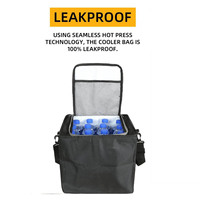 Organisateur de coffre de voiture de stockage de grande capacité portable de luxe pliable personnalisé en usine BSCI avec sac isotherme