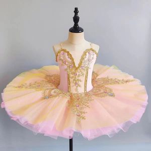 <span class=keywords><strong>Tutù</strong></span> Professionale da Balletto per Ragazze, <span class=keywords><strong>Tutù</strong></span> Rosa a Piatto, Abito da <span class=keywords><strong>Ballerina</strong></span> per Feste, Costume da Danza Classica per Adulti, Donne, Bambini e Ragazzi - Product Image 6