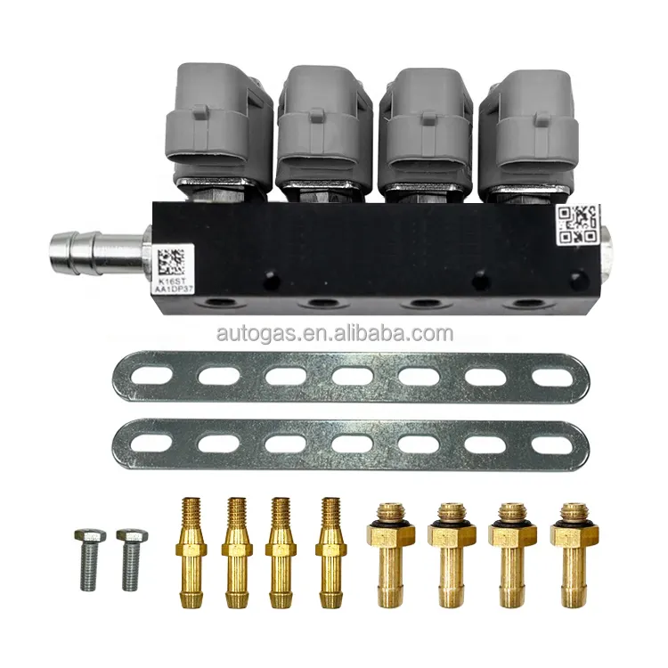 حاقن غاز البترول السائل, حاقن غاز البترول السائل CNG المبيعات الساخنة حاقن IG1 4Cyl 2ohm سريع قابل للتعديل صامتة تشغيل CNG LPG GNV GLP OTOGAZ NGV glp inyector