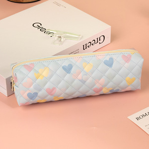Venta al por mayor precioso estuche de lápices de corazón decorado con forro impreso lleno de <span class=keywords><strong>Girlhood</strong></span> - Product Image 4