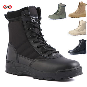 Bottes de combat de mode personnalisées pour hommes bottes d'entraînement de plein air imperméables pour femmes bottes tactiques classiques pour adultes vente en gros en usine - Product Image 1