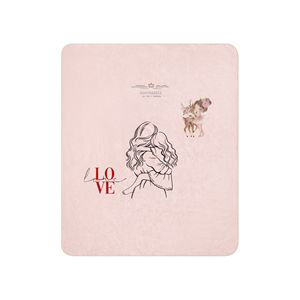Coperta Sherpa per Bambini AmoreBell con Stampa Natalizia in Pile di Poliestere per Casa, Ospedale, Picnic, Stile Semplice, Coperta per Neonati - Product Image 1