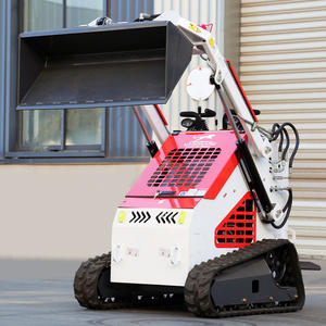 Gratis pengiriman Cina <span class=keywords><strong>Mechanical</strong></span> <span class=keywords><strong>Loader</strong></span> <span class=keywords><strong>CE</strong></span>/EPA Track Wheel Mini Skid Steer <span class=keywords><strong>Loader</strong></span> dengan ember Trencher Rotary POW - Product Image 1