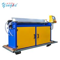 Máquina Dobladora de Láminas de Plástico de Alta Resistencia Yinghe para Acrílico, PVC, PC con Prensado Neumático y 0-180 °   Ajuste de Ángulo