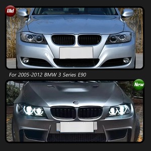 <span class=keywords><strong>E90</strong></span> lampu depan LED BMW 3 Series 2005-2012, lampu depan LED DRL lampu siang hari, lampu sein Laser dinamis - Product Image 2