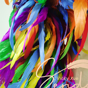 งูเหลือมหางไก่หนัก350ก. คละสีรุ้งแซมบ้าโบอาสสำหรับงานเทศกาลงานรื่นเริงงานปาร์ตี้ตกแต่ง - Product Image 3