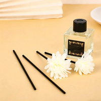 Diffuseur d'ambiance sans flamme en rotin, parfum longue durée (120-180 jours) pour chambre, salle de bain et salon