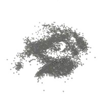 Billes de roulement en acier inoxydable 304 de haute précision 1/16 pouce (1,588 mm) Braille, grade G500 HRC58-62, finition polie, argent, Zichuball