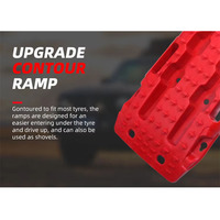 20t Nylon Caoutchouc 2m Over-long Accessoires de voiture Neige 4x4 Off Road Sand Traction 4wd Orange Recovery Tracks