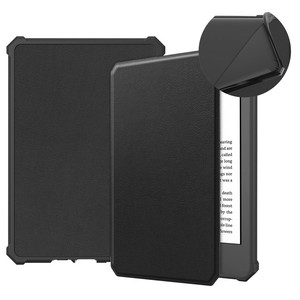Coque arrière de luxe en cuir PU souple en Silicone TPU, étui de protection intelligent Ebook pour Amazon <span class=keywords><strong>Kindle</strong></span> 11e génération, vente en gros, 2022 - Product Image 1