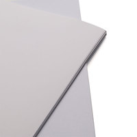HH 021 Épaissie 10C Brillant Synthétique Adhésif Autocollant Papier Feuille 120G Blanc Doublure pour Emballage