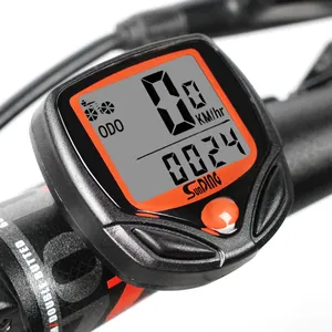 Bestseller Fahrrad computer SD548 Multifunktion aler wasserdichter Kilometer zähler Mountainbike Stoppuhr Geschwindigkeit messer Fahrrad zubehör