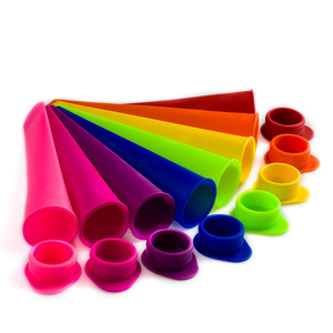 Moules à crème glacée en Silicone avec couvercles noués, conteneurs de collation <span class=keywords><strong>pour</strong></span> boîte à Lunch amusants, machine à glace en forme ronde - Product Image 4