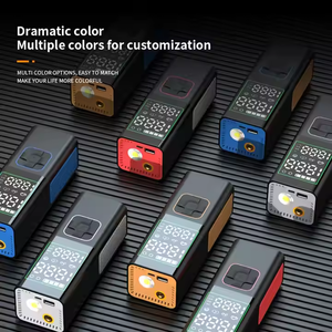 2025 New Arrival xách tay Tire Inflator với kỹ thuật số đo áp suất không dây xách tay xe lốp inflators - Product Image 6