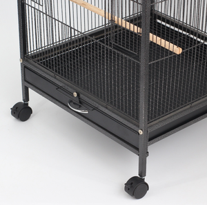 Gabbia di volo di rotolamento Extra Large <span class=keywords><strong>Bird</strong></span> House in ferro battuto grande gabbia per uccelli con supporto di rotolamento - Product Image 6