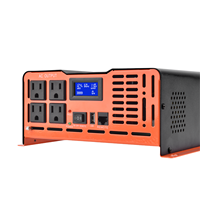 Convertisseur onduleur à onde sinusoïdale pure monophasé hors réseau 3000W-C DC (12V/24V/48V) AC (110V/220V) pour moteur de climatiseur