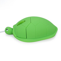 Souris filaire animal mignon USB 3D tortue souris optique souris pour ordinateur PC