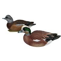 Décoys de canards flottants en plastique pour la chasse, modèle de canard colvert, décoration de jardin extérieure portable