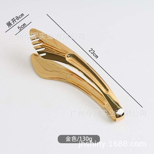 Pinzas de barbacoa de acero inoxidable Shiny-Jh con filtro de aceite hueco para uso en barbacoa y cocina - Product Image 2