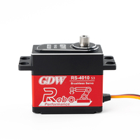 GDW RS-4010 45KG Servomoteur numérique brushless à couple élevé, boîtier métallique, pièces pour avion RC, batterie non incluse