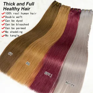 wholesale Vietnam Virgin Hair Bundle Rough Virgin Vietnam Cuticle Suit Band Trader Burmese Rough Virgin Hair Supplier