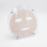 Masque facial en tissu non tissé personnalisable, hydratant, nourrissant, blanchissant, régulateur de sébum et doux pour la peau, vente en gros