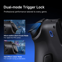 Kontroler Game Mobile EasySMX M20 untuk Android dan iPhone 15 dengan Joystick Hall-effect dan Tombol Mekanik
