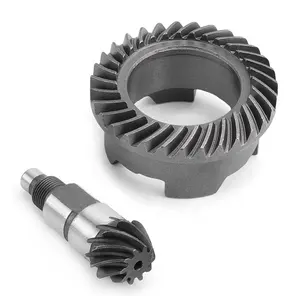 High quality and best price CNC machining parts power tool gears spiral bevel gear with case harden