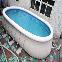 Bâche de piscine pliable en PVC haute résistance et colorée