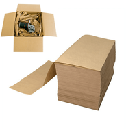 Eco-Friendly Biodegradable Folding Kraft Fanfold Paper Foldable Cushion Void Fill Paperboard Packaging