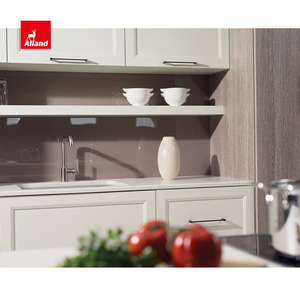 AllandCabinet Armoire <span class=keywords><strong>de</strong></span> cuisine <span class=keywords><strong>de</strong></span> style contemporain en grain <span class=keywords><strong>de</strong></span> bois laminé pour la <span class=keywords><strong>maison</strong></span> - Product Image 3