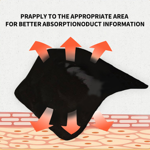 Qiyangbian nam sức khỏe thạch cao tinh khiết TCM chiết xuất Navel ứng dụng thuận tiện 6 bản vá lỗi hộp - Product Image 3