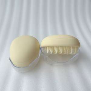 Cepillo de masaje de pelo de mano compacto de fábrica, peine de champú de <span class=keywords><strong>dientes</strong></span> de nailon suave para la cabeza del cuero cabelludo, cojín limpio - Product Image 6