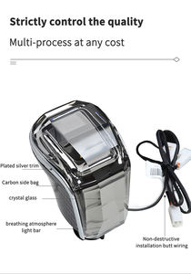 Perilla de cambio de marchas de cristal, palanca de cambios modificada, accesorios de coche, manija de caja de cambios para Toyota Camry Avalon Corolla <span class=keywords><strong>CHR</strong></span> Corolla <span class=keywords><strong>Cross</strong></span> - Product Image 6