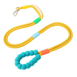 Guinzaglio per Cani all'Ingrosso, Colorato Stile Macaron, in <span class=keywords><strong>Nylon</strong></span>, Comodo e Morbido con Ammortizzatore per Passeggiate all'Aperto - Product Image 3