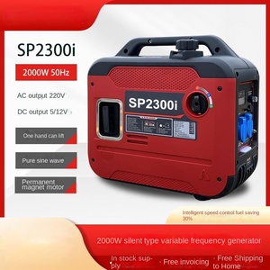 Générateur d'électricité portable silencieux à essence 220V monophasé certifié CE pour usage domestique - Product Image 3