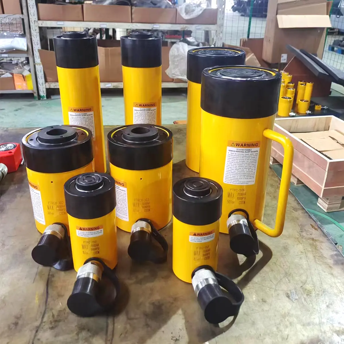 Enerpac שווה ערך 5 10 15 25 30 50 75 טון 95 טון 16-362 מ "מ הרמת מטרה קדמית מיקרו קצה מעמיס