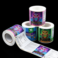 Maßgeschnittene Vinyl-Aufkleberbögen Wasserfeste Holographische Logo-Etiketten Langlebige PVC UV-Beständige Markenaufkleber