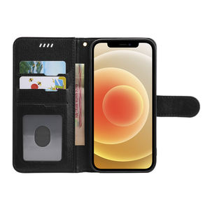 Funda de teléfono de cuero con tapa para <span class=keywords><strong>Samsung</strong></span> Galaxy S25 Edge S22 Plus S23 FE S21 S24 Bolsa de billetera ultra magnética - Product Image 3