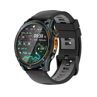 Reloj Inteligente Android con GPS, AMOLED, Resistente al Agua, para Deportes al Aire Libre, Aleación de Zinc, Carga Magnética, Asistente de IA, Reloj Inteligente para Hombre