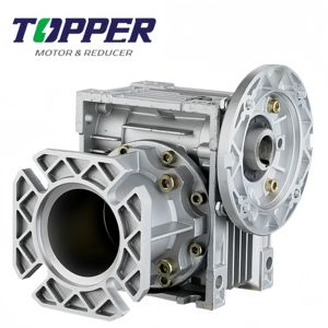 <span class=keywords><strong>Reductor</strong></span> de engranaje helicoidal personalizado y de bajo ruido con brida REDONDA/cuadrada adecuada para transportador - Product Image 6