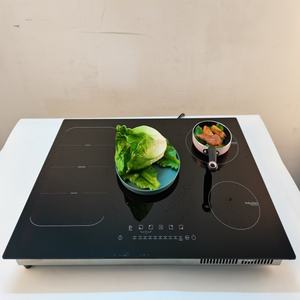 Placa de Inducción Integrada de 5 Quemadores, Cocina Eléctrica Táctil, Cinco Zonas de Inducción con Bloqueo de Seguridad para Niños y Temporizador - Product Image 4