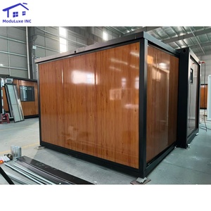 Maison préfabriquée de 20 pieds, maison-conteneur extensible, trois chambres, un salon, une salle de bain, personnalisable - Product Image 2