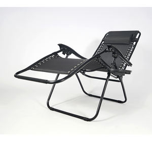 Chaise longue moderne de luxe, portable, pour l'intérieur <span class=keywords><strong>et</strong></span> l'extérieur, inclinable à gravité zéro, pliable, pour la plage, le jardin, la terrasse, avec table <span class=keywords><strong>et</strong></span> porte-gobelet - Product Image 3