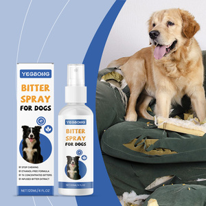 Bitter Training Solution For Dogs Cats To Prevent Chewing Scratching Licking On Sofa 120ml Pet Furniture <strong>Protector</strong> <strong>Spray</strong> - Product Image 1
