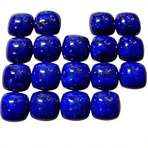 Piedras Preciosas de Lapislázuli Azul Natural de 6 mm, Corte Cojín, Gemas Sueltas, Certificadas por Terceros, Venta al por Mayor, Gopika Exports, Fabricación de Joyas - Product Image 1