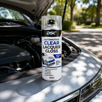 Spray de finition transparente pour voiture 400ml, laque haute brillance résistante aux UV pour la retouche de la peinture, protection et brillance