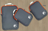 Ensemble personnalisé de 3 pièces Sacs d'organisation Cubes d'emballage de voyage Sac Organisateurs de voyage Cubes d'emballage de compression