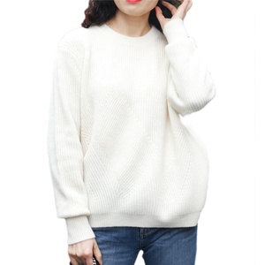 Nhà Máy Bán Hàng Trực Tiếp Của Mùa Thu Và Mùa Đông Của Phụ Nữ Màu Rắn Dài Tay Lỏng Ấm Áp Mềm Mại Và Thoải Mái Bên Trong Top Áo Len - Product Image 6